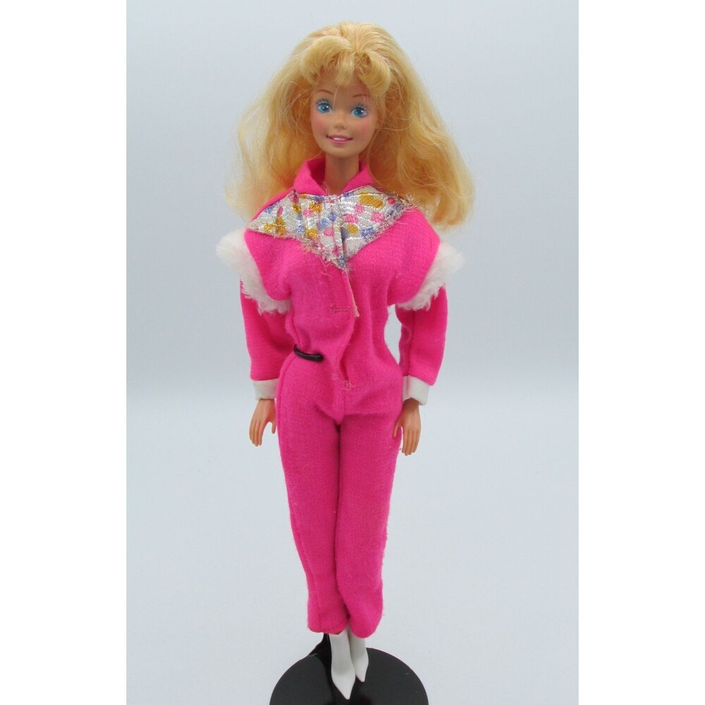Barbie Doll Vintage Mattel Superstar Era Straight Arms Bent knee Clone Jumpsuit